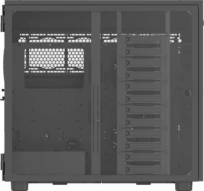Thermaltake AX700 TG, schwarz, Glasfenster