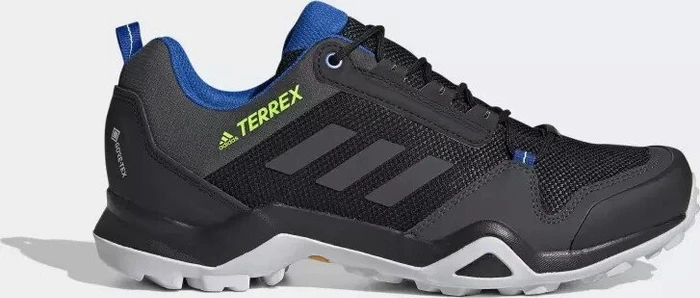 adidas Terrex AX3 GTX core black/dgh solid grey/signal green (Herren)