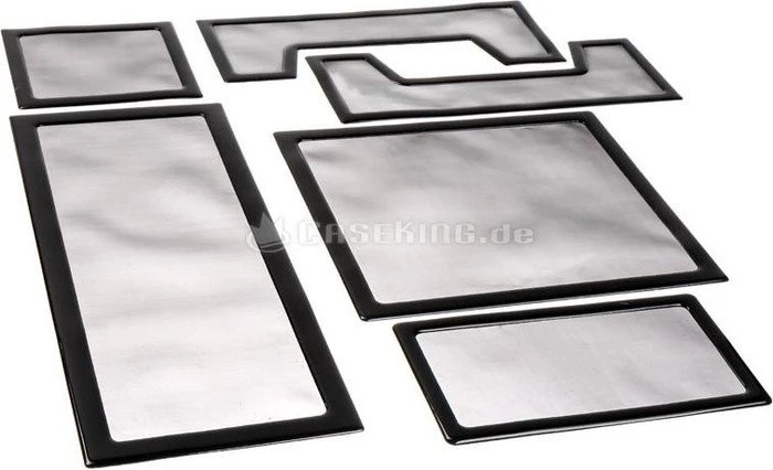 DEMCiflex Staubfilter Set für Cooler Master HAF XB schwarz/schwarz