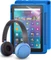 Amazon Fire HD 10 KFTRWI 2021, ohne Werbung, blau, 32GB, inkl. BuddyPhones PopTime Headset und Displayschutzfolie, Kids Pro Edition Vorschaubild