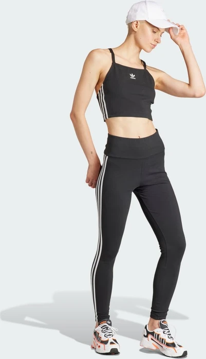 adidas 3-Streifen Hose lang black (Damen)