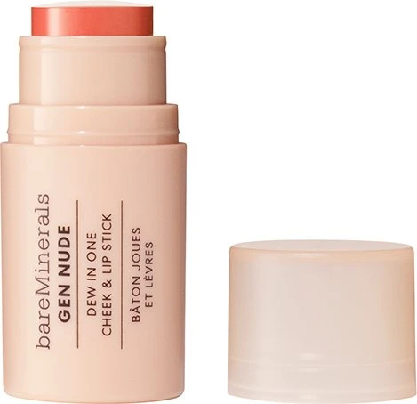 bareMinerals Gen Nude Dew in One Cheek & Lip Stick just peachy, 4.5g