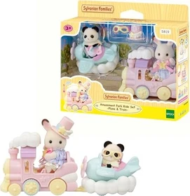 Epoch Sylvanian Families - Freizeitpark - Spielset Zugfahrt