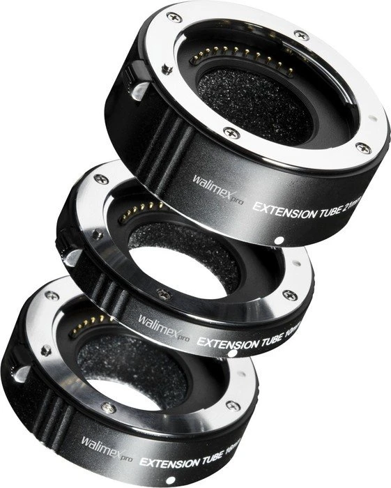 Walimex Pro Zwischenringsatz für Micro-Four-Thirds Objektivadapter
