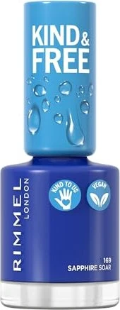 Rimmel Kind & Free Nagellack 169 Sapphire Soar, 8ml