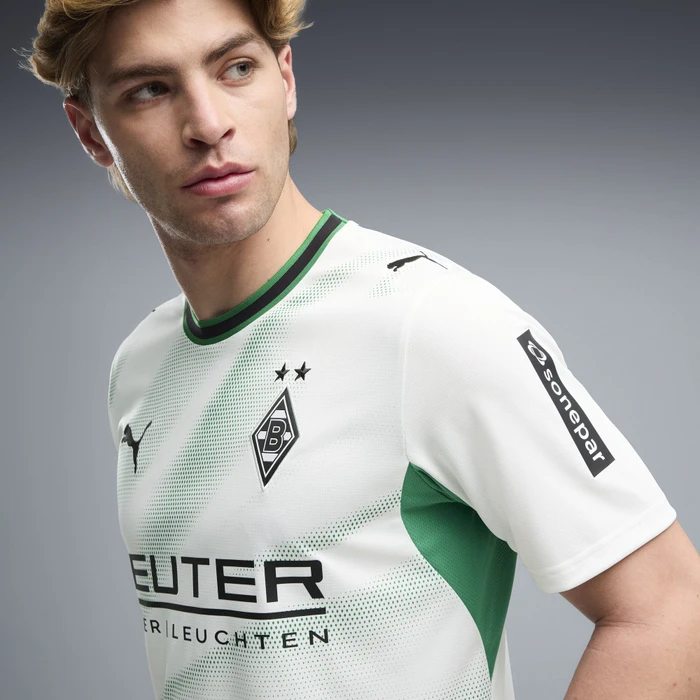 Puma Borussia Mönchengladbach 2026/2027 Heimtrikot kurzarm puma white/archive green (Herren)