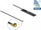 DeLOCK WLAN 802.11 ac/ax/a/b/g/n Antenne, 5GHz/2.4GHz, 1.70-4.70dBi, MHF, omnidirektional Vorschaubild