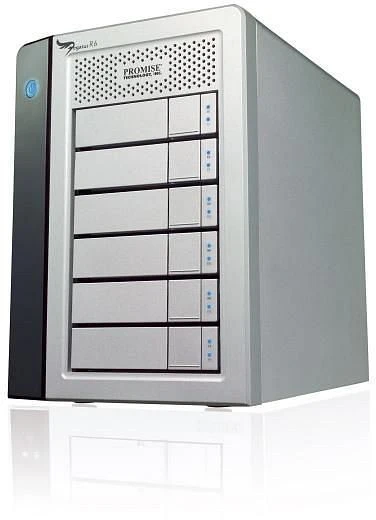 Promise Pegasus R6, 18TB, Thunderbolt 1 / Mini DisplayPort 1.1a