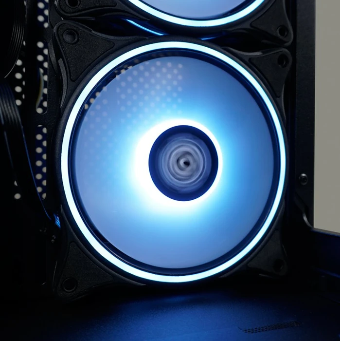 LC-Power Gaming 809B Dark Storm_X, Glasfenster