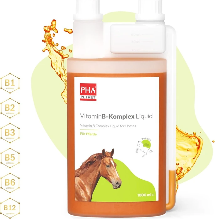 PHA PetVet Vitamin-B-Komplex Liquid für Pferde