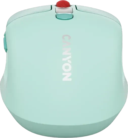 Canyon MW-26 Wireless Mouse grün, USB/Bluetooth