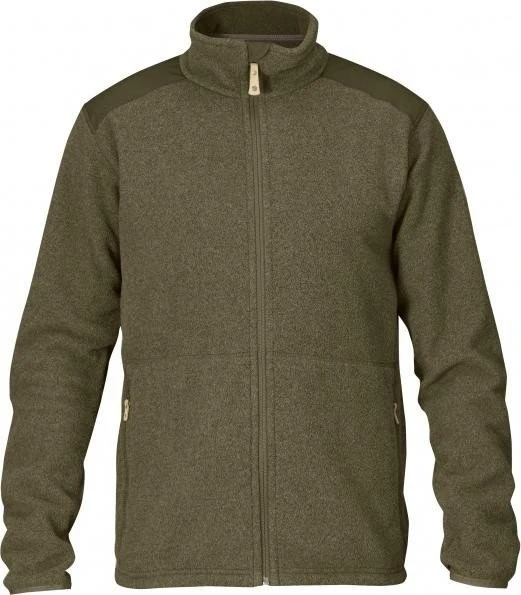 Fjällräven Sten Fleece Jacke dark olive (Herren)