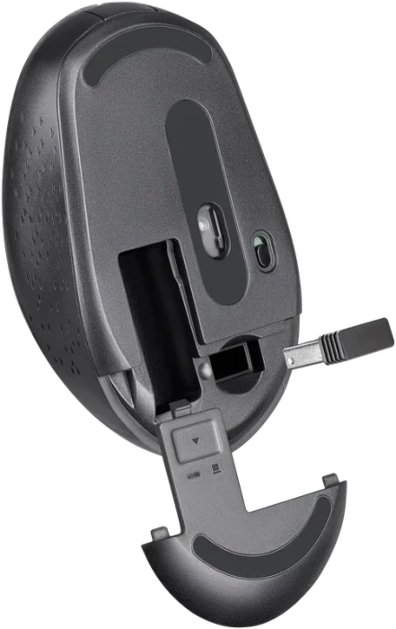 Defender Auris MB-027 Silent Wireless Optical Mouse grau, USB