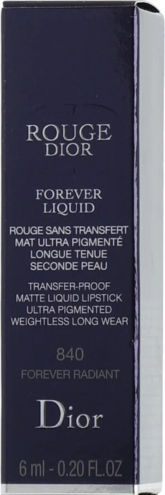 Christian Dior Rouge Dior Forever Liquid Lipstick N°840 radiant, 6ml