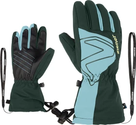 Ziener Laval AS Skihandschuhe dark jungle (Junior)