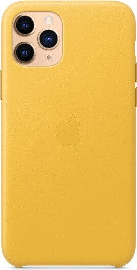 Apple Leder Case für iPhone 11 Pro sonnengelb