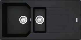Franke Urban UBG 651-100 Einbau Becken reversibel onyx