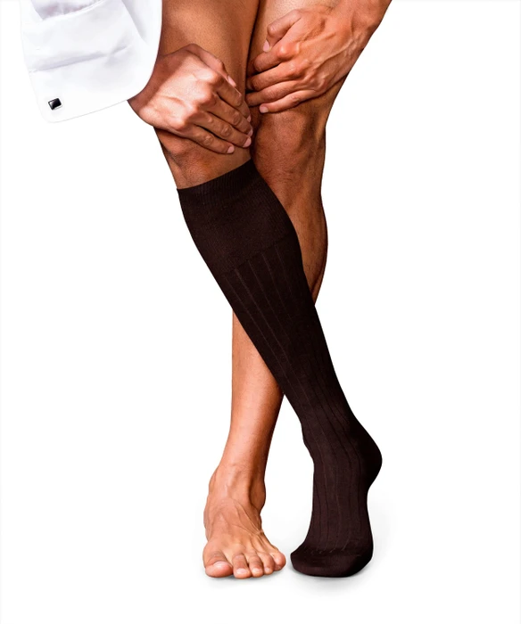 Falke No. 2 Finest Cashmere Socken braun (Herren)