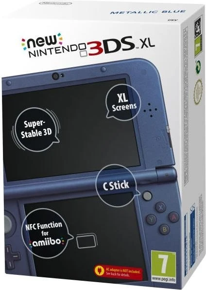 Nintendo New 3DS XL blau (verschiedene Bundles)