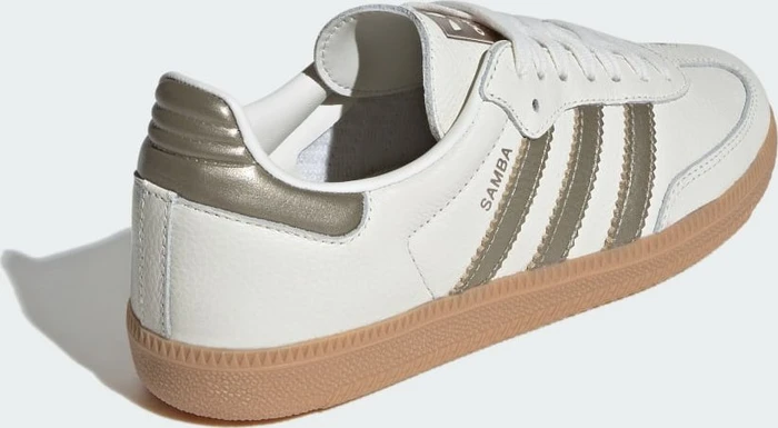 adidas Samba OG off white/cyber metallic/wonder gold met. (Damen)