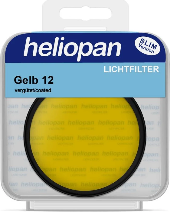Heliopan S/W Filter gelb mittel-dunkel (12) 36mm