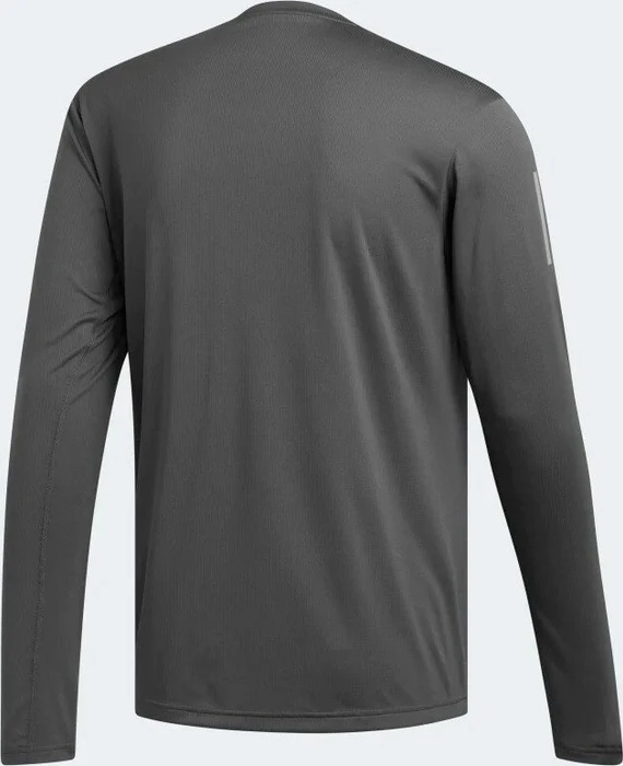 adidas Own The Run Laufshirt langarm grey six (Herren)