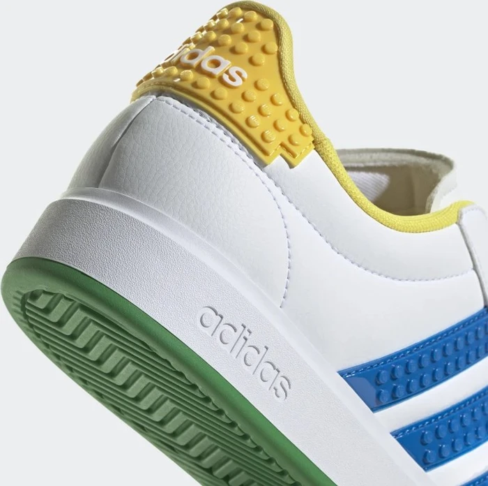adidas Grand Court X Lego 2.0 cloud white/shock blue/yellow