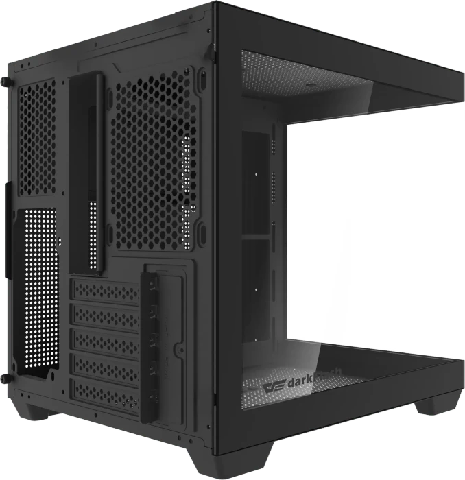 DarkFlash C275P Black, Glasfenster