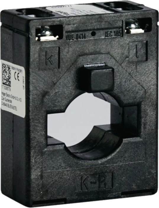 Hager Durchsteckstromwandler für Schiene/Kabel BG 413 400/5A 5VA Klasse 1