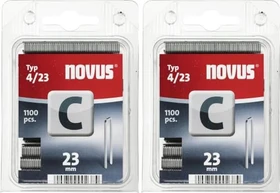 Novus Typ 4 Tacker-Klammern, 23x6.1mm, 1100 Stück