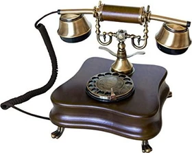 Opis 1921 cable Modell B braun