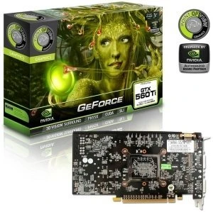 Point of View GeForce GTX 560 Ti NVIDIA-Design, 1GB GDDR5, 2x DVI, Mini HDMI