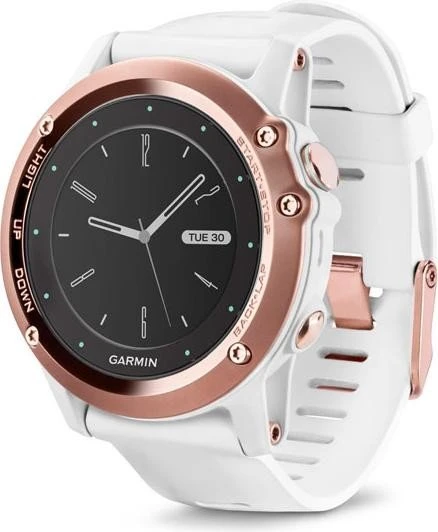 Garmin Fenix 3 Sapphire weiß/rosegold