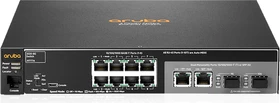 HPE Aruba 2530 8G Desktop Gigabit Managed Switch, 8x RJ-45, 2x RJ-45/SFP (J9777A)
