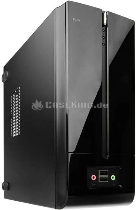In Win BM639 USB 2.0 schwarz, Mini-ITX, 160W proprietär
