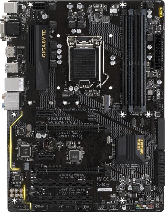 GIGABYTE GA-B250-HD3 (Intel 1151)