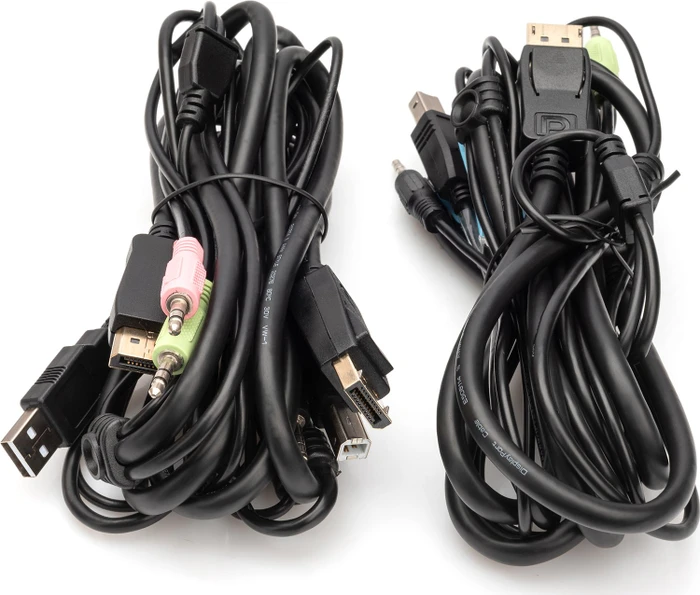 Digitus KVM-Switch, 4K, DisplayPort, 2-fach KVM-Switch