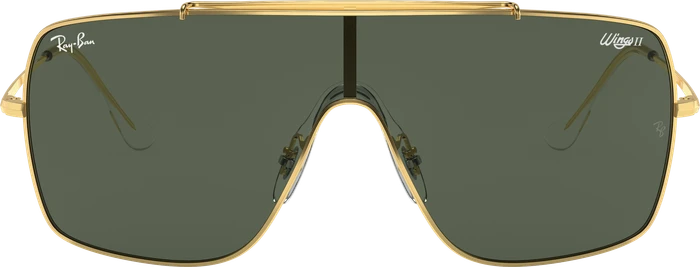 Ray-Ban RB3697 Wings II 135mm gold/green classic