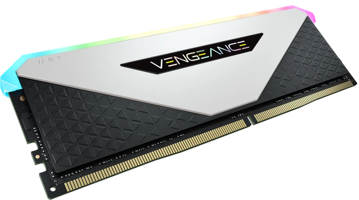 Corsair Vengeance RGB RT White UDIMM 16GB Kit, DDR4-3200, CL16-20-20-38