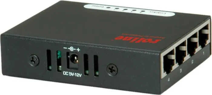 Roline Desktop Switch, 4x RJ-45