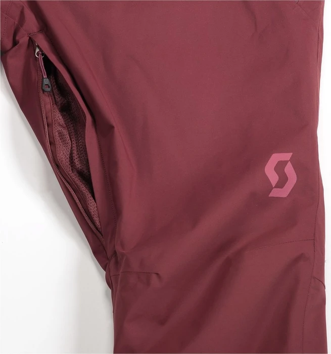 Scott Ultimate DRX Skihose lang amaranth red (Damen)