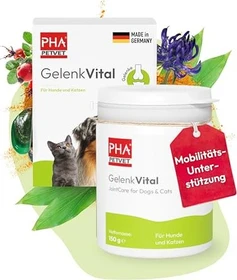 PHA PetVet GelenkVital Pulver für Hunde & Katzen, 150g
