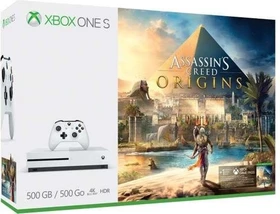 Microsoft Xbox One S - 500GB Assassin's Creed: Origins Bundle weiß