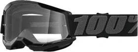 100% Strata2 Schutzbrille black/clear lens (Junior)