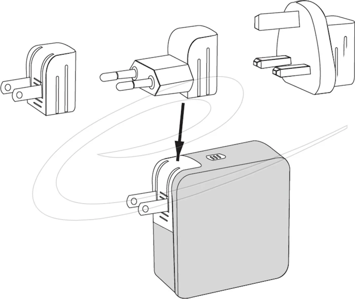 DeLOCK USB GaN Ladegerät 3x USB Type-C PD 3.1 mit 145W schwarz