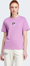 adidas Remoji Graphic T-Shirt kurzarm preloved purple (Damen)