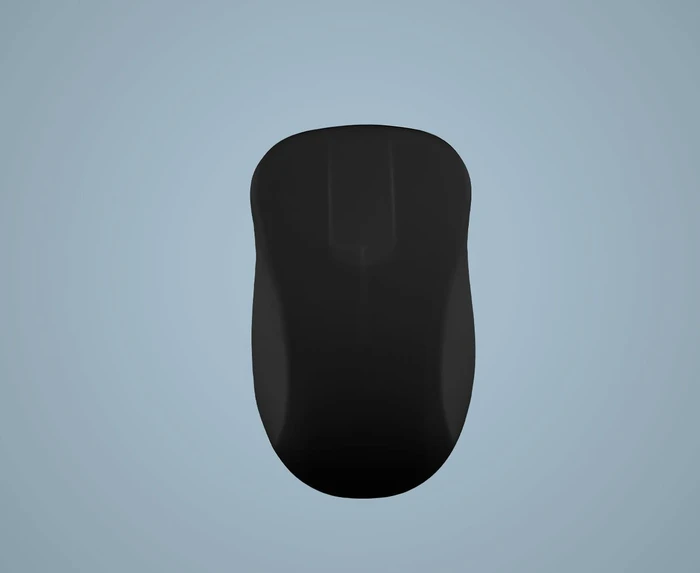 Contour Design Active Key AK-PMH21 MedicalMouse Funk Hygiene-Maus mit Scroll Wheel Sensor, vollversiegelt, schwarz, USB