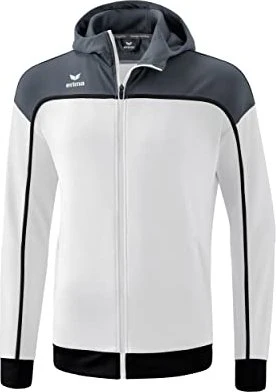 Erima Change mit Kapuze Trainingsjacke white/slate grey/black (Herren)