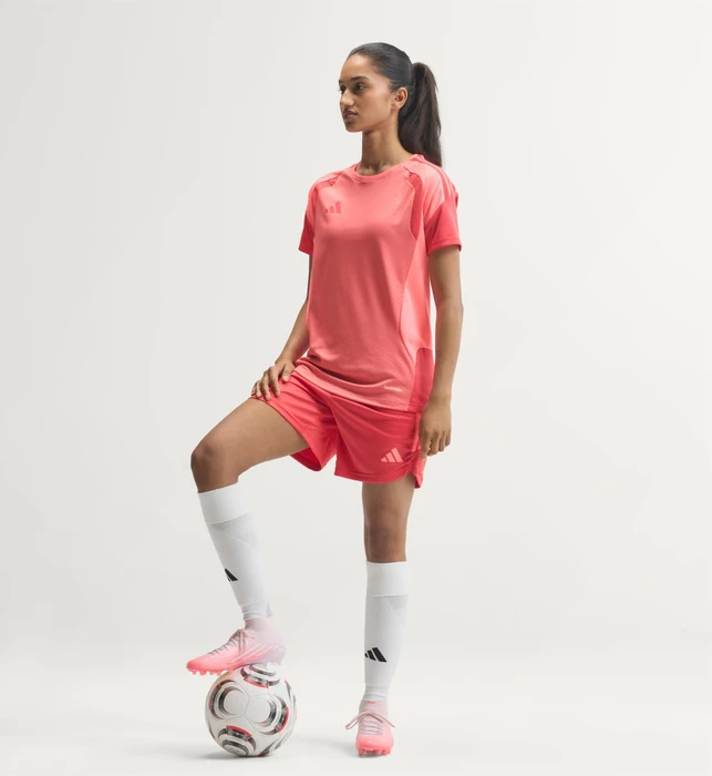 adidas F50 Sparkfusion Elite Mid solar turbo/cloud white/distilled pink (Damen)