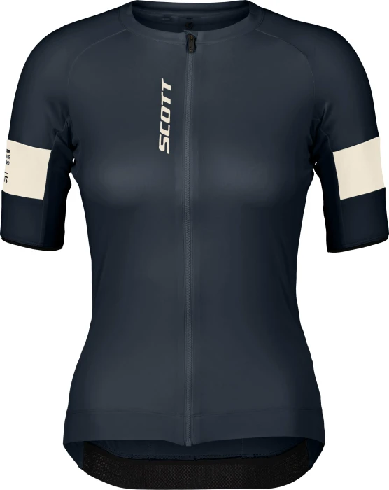 Scott Endurance Pro Trikot kurzarm dark blue/cotton white (Damen)